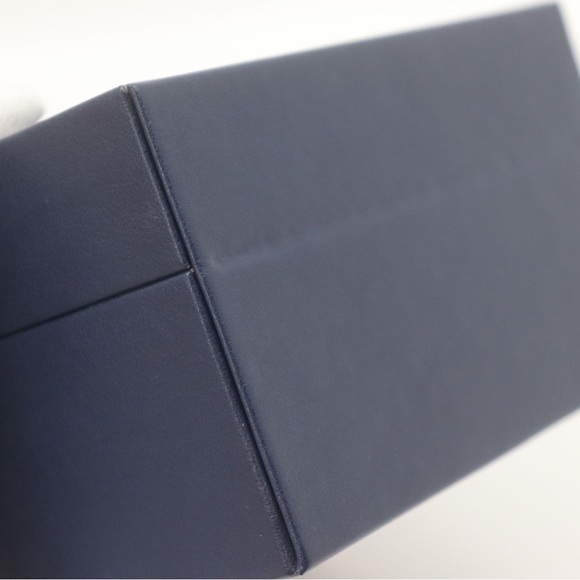 Louis Vuitton Large Custom Navy Leather Jewelry Box - Picture 6 of 11